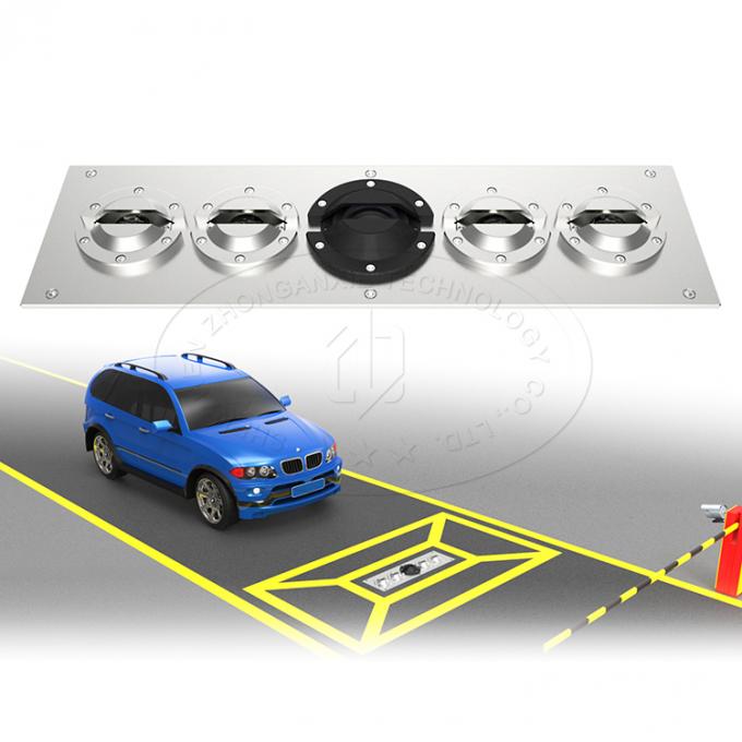 Detector explosivo portátil durable bajo sistema de inspección del vehículo con el reconocimiento de la placa del coche