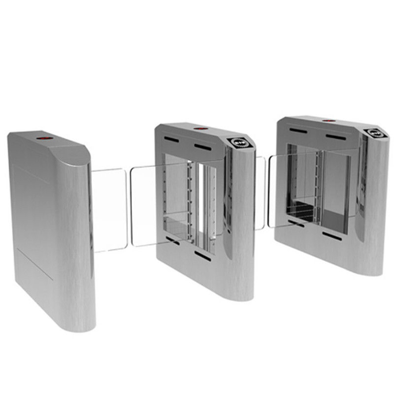 Oem Odm Glass Arm Swing Access Control Barriers And Gates AC 100-240V 50-60HZ
