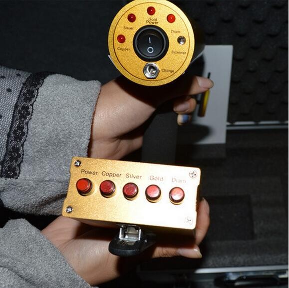 Detector esmeralda del oro de la gama larga de la máquina del detector del diamante de AKS