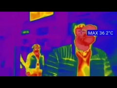 Rapid Emergency Response Smart Infrared Helmet Quick Temperature Check Intelligent