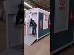 Body Temperature Detection Walk Through Security Metal Detectors Disinfection Channel